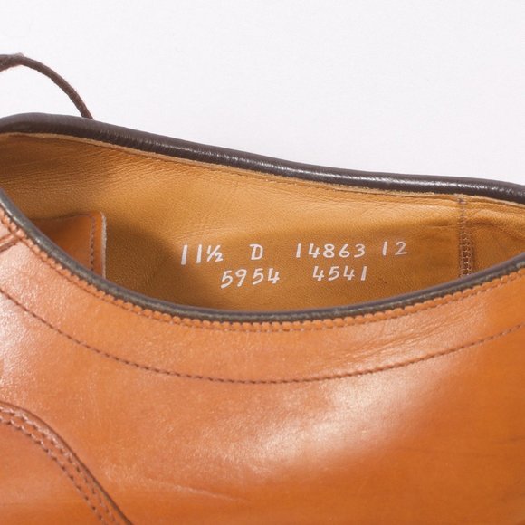 [SOLD] Allen Edmonds Men's Shoe 🇺🇸 Hillcrest Round Bicycle-toe Derby 11.5 E - Picture 6 of 8